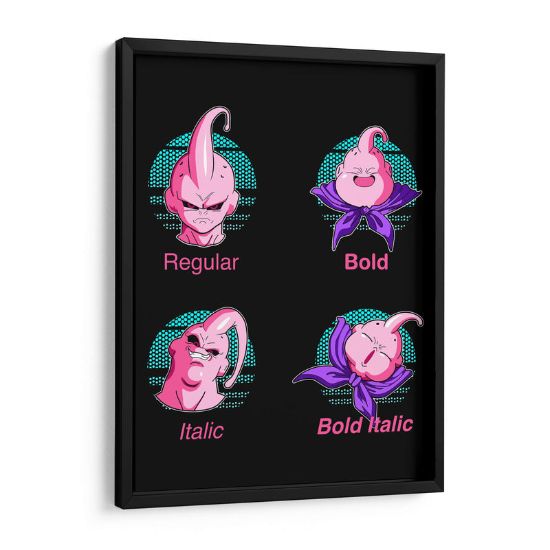 Majin Buu - Roge I. Luis | Cuadro decorativo de Canvas Lab