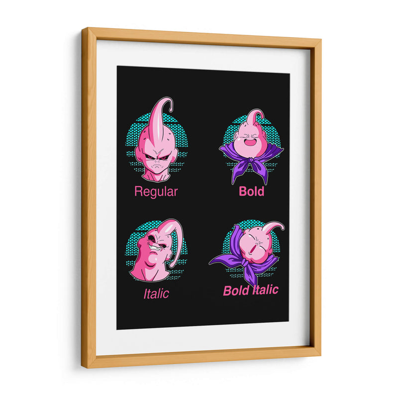 Majin Buu - Roge I. Luis | Cuadro decorativo de Canvas Lab