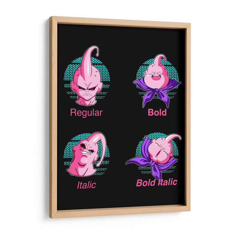 Majin Buu - Roge I. Luis | Cuadro decorativo de Canvas Lab