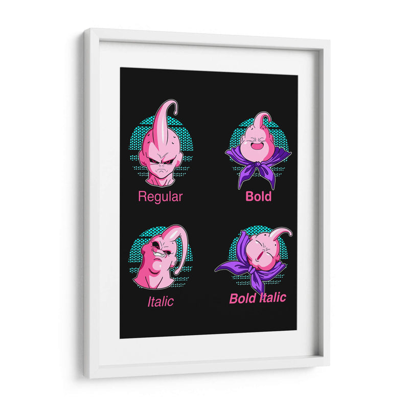 Majin Buu - Roge I. Luis | Cuadro decorativo de Canvas Lab