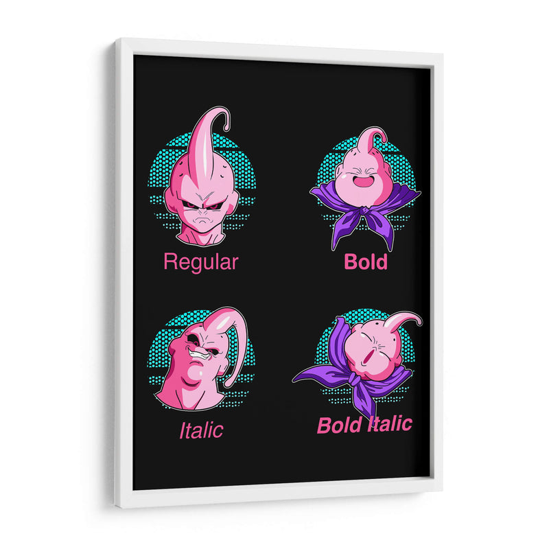 Majin Buu - Roge I. Luis | Cuadro decorativo de Canvas Lab