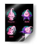 Majin Buu - Roge I. Luis | Cuadro decorativo de Canvas Lab