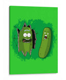 Pickle Rick - Roge I. Luis | Cuadro decorativo de Canvas Lab