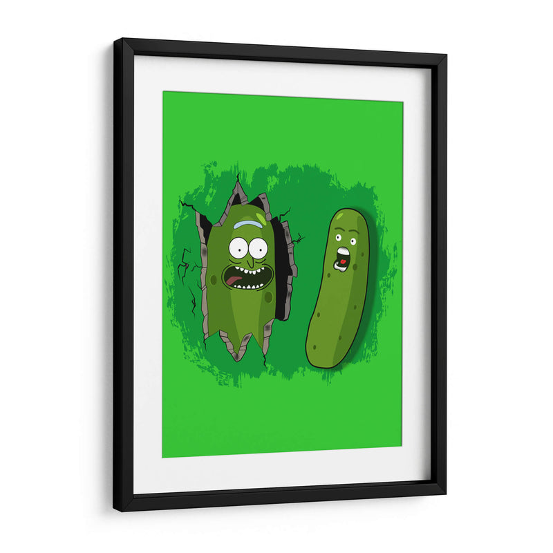 Pickle Rick - Roge I. Luis | Cuadro decorativo de Canvas Lab