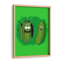 Pickle Rick - Roge I. Luis | Cuadro decorativo de Canvas Lab