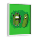 Pickle Rick - Roge I. Luis | Cuadro decorativo de Canvas Lab