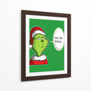 Saitama Grinch - Roge I. Luis | Cuadro decorativo de Canvas Lab