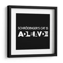 El gato de Schrödinger - Roge I. Luis | Cuadro decorativo de Canvas Lab
