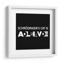 El gato de Schrödinger - Roge I. Luis | Cuadro decorativo de Canvas Lab