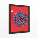 Sharingan Sasuke - Roge I. Luis | Cuadro decorativo de Canvas Lab