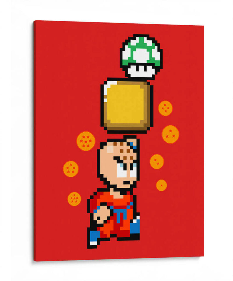 Súper Krilin - Roge I. Luis | Cuadro decorativo de Canvas Lab