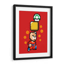 Súper Krilin - Roge I. Luis | Cuadro decorativo de Canvas Lab