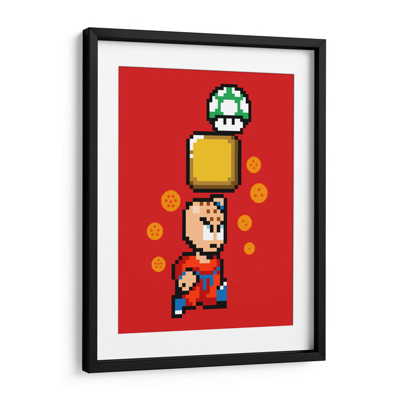 Súper Krilin - Roge I. Luis | Cuadro decorativo de Canvas Lab