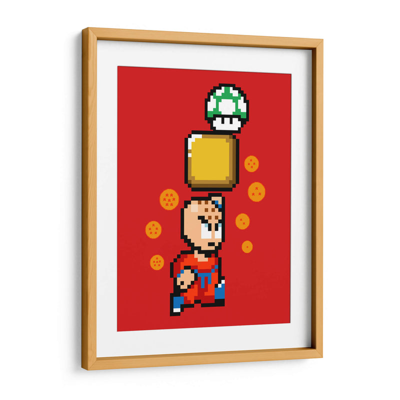 Súper Krilin - Roge I. Luis | Cuadro decorativo de Canvas Lab