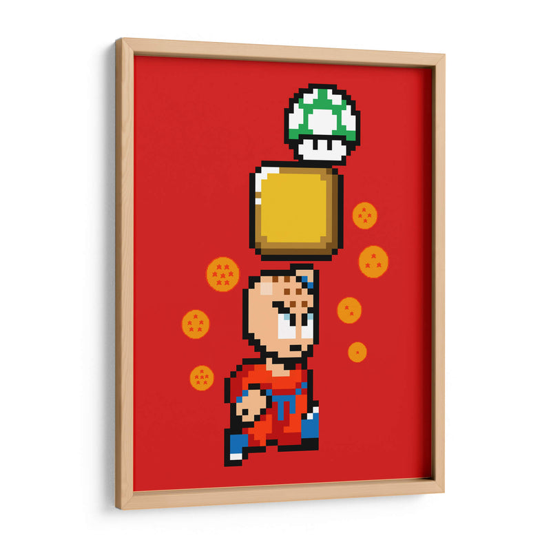 Súper Krilin - Roge I. Luis | Cuadro decorativo de Canvas Lab