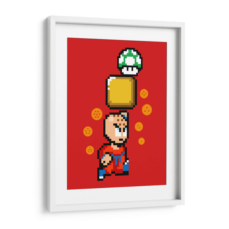 Súper Krilin - Roge I. Luis | Cuadro decorativo de Canvas Lab