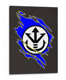 Vegeta Familia Real Saiyajin - Roge I. Luis | Cuadro decorativo de Canvas Lab