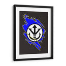 Vegeta Familia Real Saiyajin - Roge I. Luis | Cuadro decorativo de Canvas Lab