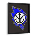 Vegeta Familia Real Saiyajin - Roge I. Luis | Cuadro decorativo de Canvas Lab