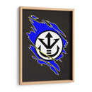 Vegeta Familia Real Saiyajin - Roge I. Luis | Cuadro decorativo de Canvas Lab