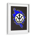 Vegeta Familia Real Saiyajin - Roge I. Luis | Cuadro decorativo de Canvas Lab