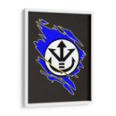 Vegeta Familia Real Saiyajin - Roge I. Luis | Cuadro decorativo de Canvas Lab
