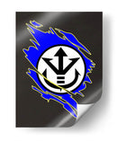 Vegeta Familia Real Saiyajin - Roge I. Luis | Cuadro decorativo de Canvas Lab