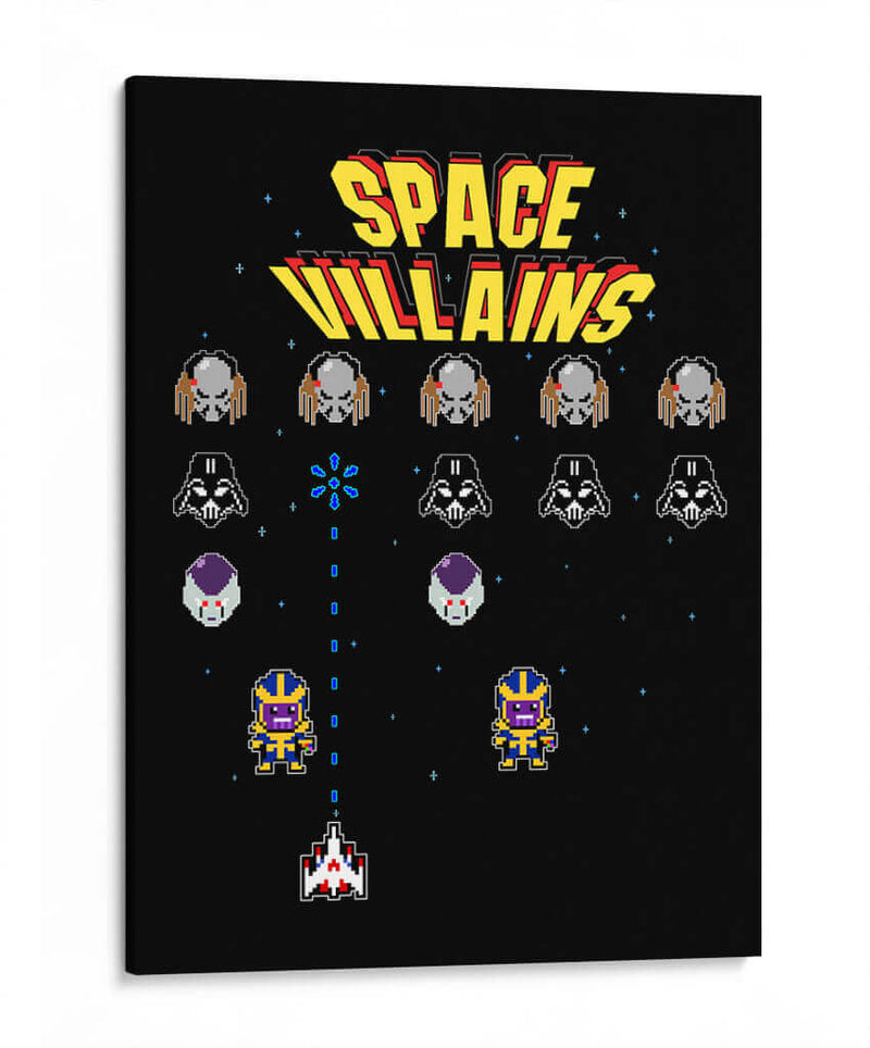 Villanos del espacio - Roge I. Luis | Cuadro decorativo de Canvas Lab