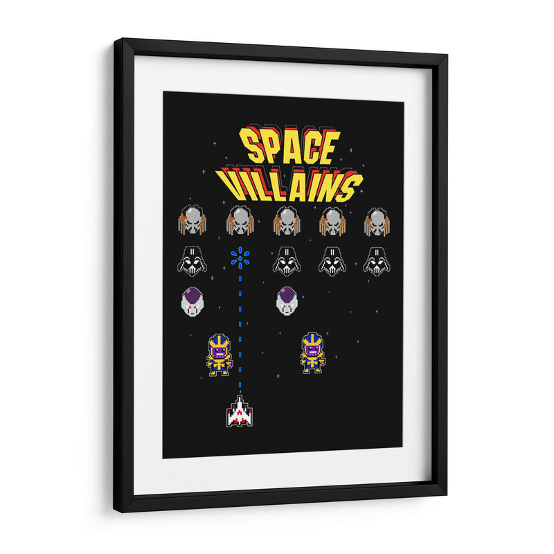 Villanos del espacio - Roge I. Luis | Cuadro decorativo de Canvas Lab