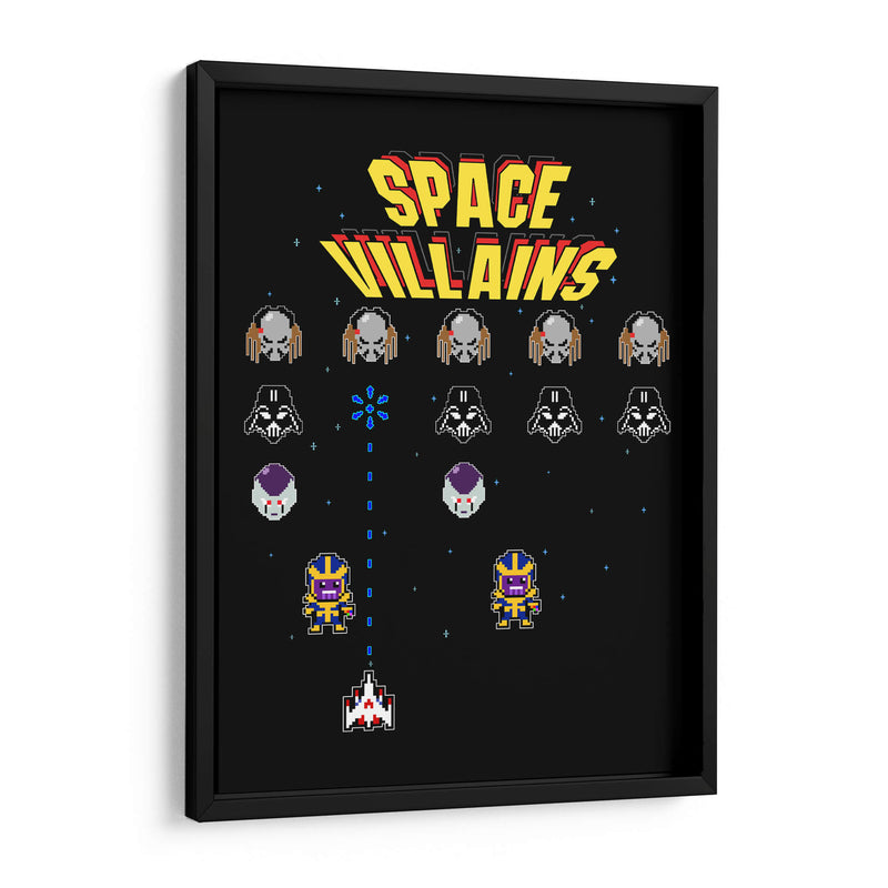 Villanos del espacio - Roge I. Luis | Cuadro decorativo de Canvas Lab