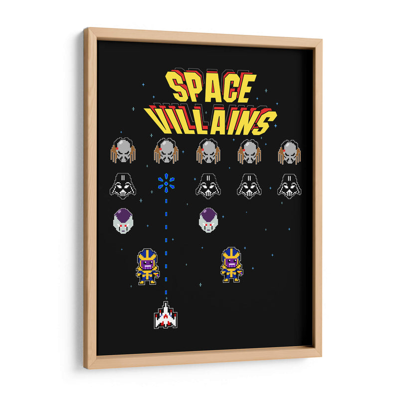Villanos del espacio - Roge I. Luis | Cuadro decorativo de Canvas Lab