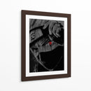 Kakashi Sharingan - Dry Ink | Cuadro decorativo de Canvas Lab