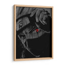 Kakashi Sharingan - Dry Ink | Cuadro decorativo de Canvas Lab