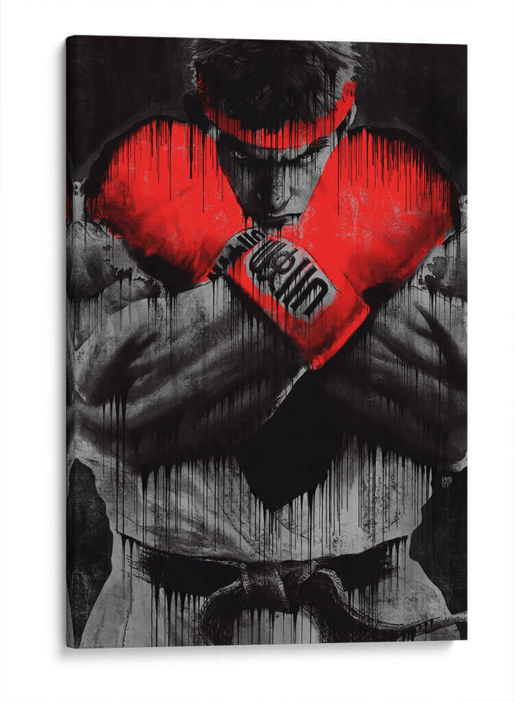 Ryu - Dry Ink | Cuadro decorativo de Canvas Lab