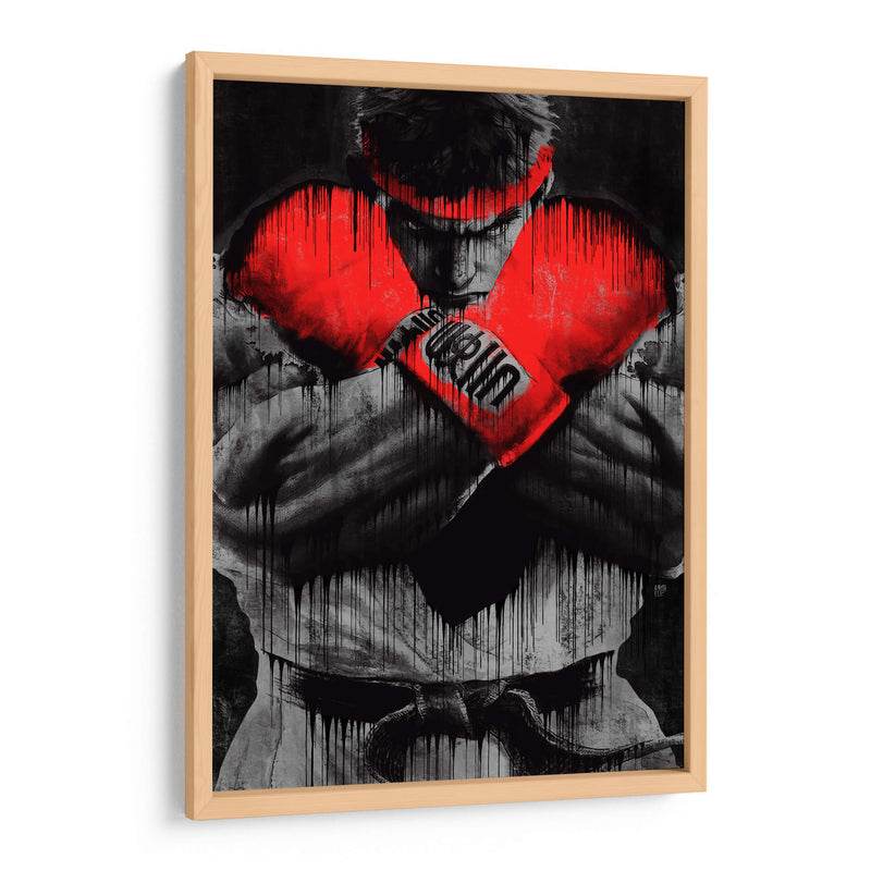 Ryu - Dry Ink | Cuadro decorativo de Canvas Lab