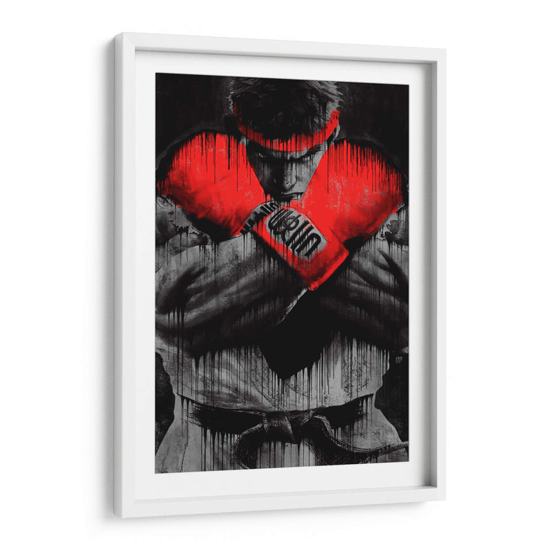 Ryu - Dry Ink | Cuadro decorativo de Canvas Lab