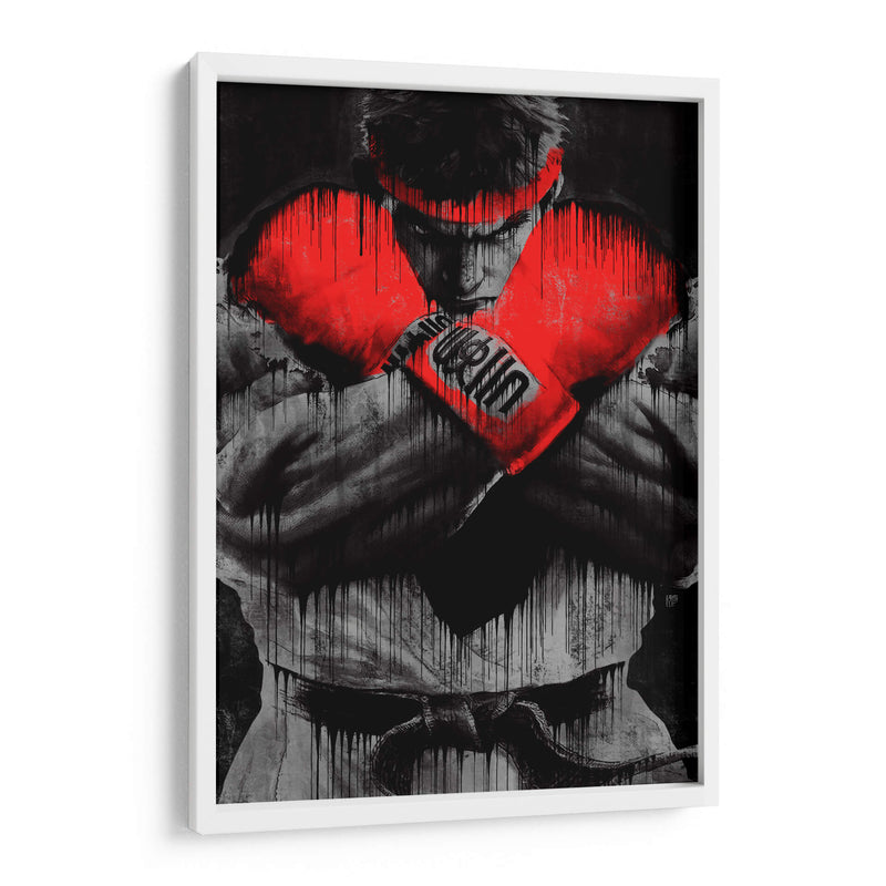 Ryu - Dry Ink | Cuadro decorativo de Canvas Lab