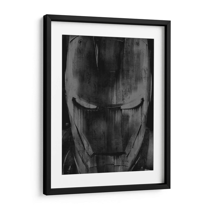Iron Man Drip - Dry Ink | Cuadro decorativo de Canvas Lab