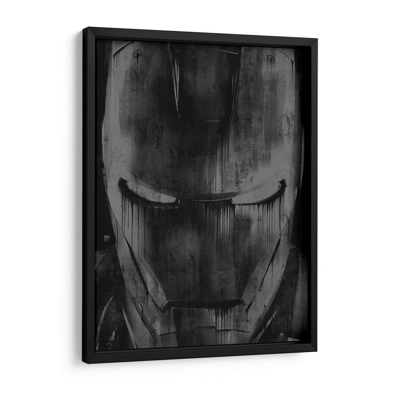 Iron Man Drip - Dry Ink | Cuadro decorativo de Canvas Lab