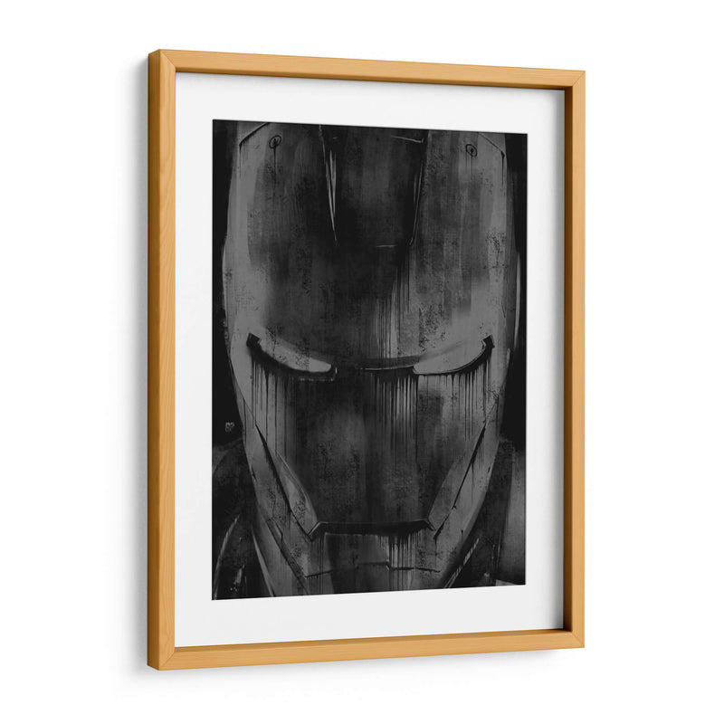 Iron Man Drip - Dry Ink | Cuadro decorativo de Canvas Lab