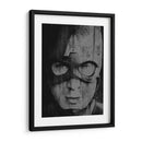 Cap America Drip - Dry Ink | Cuadro decorativo de Canvas Lab