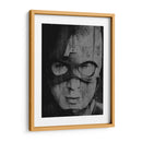 Cap America Drip - Dry Ink | Cuadro decorativo de Canvas Lab