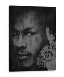 6 Rings Jordan - Dry Ink | Cuadro decorativo de Canvas Lab