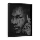6 Rings Jordan - Dry Ink | Cuadro decorativo de Canvas Lab