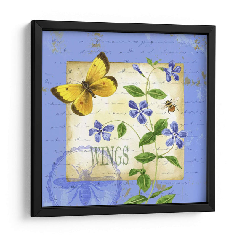 Butterfly Meadow Iii - Jane Maday | Cuadro decorativo de Canvas Lab