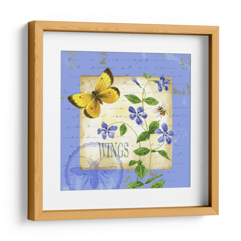 Butterfly Meadow Iii - Jane Maday | Cuadro decorativo de Canvas Lab