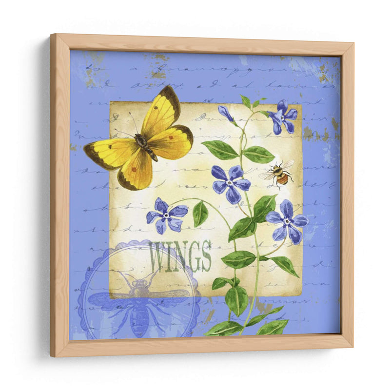 Butterfly Meadow Iii - Jane Maday | Cuadro decorativo de Canvas Lab