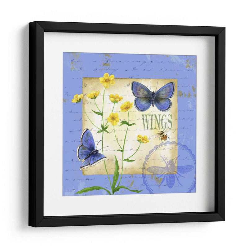 Mariposa Meadow Iv - Jane Maday | Cuadro decorativo de Canvas Lab