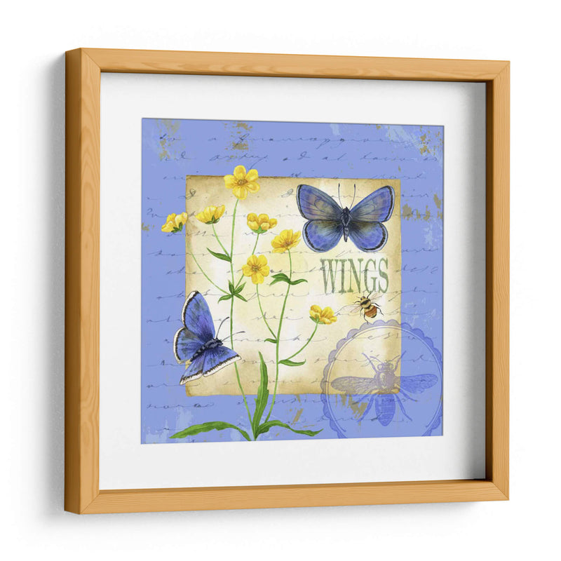 Mariposa Meadow Iv - Jane Maday | Cuadro decorativo de Canvas Lab