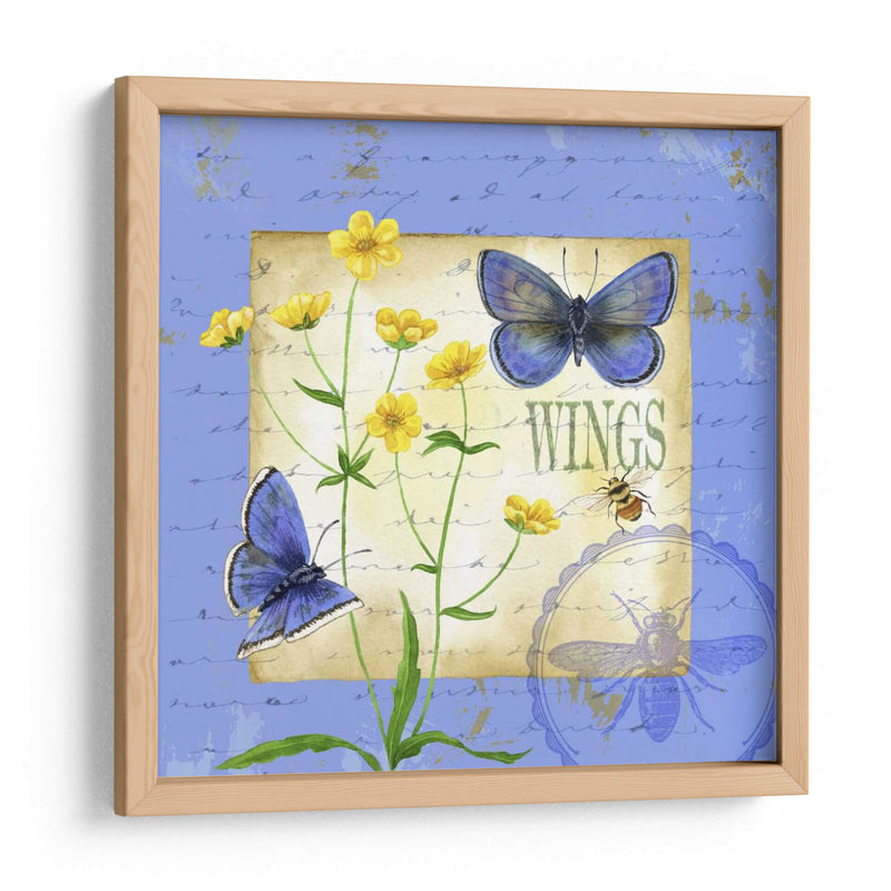 Mariposa Meadow Iv - Jane Maday | Cuadro decorativo de Canvas Lab